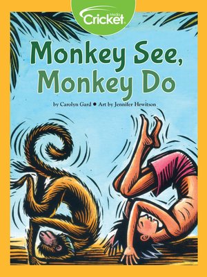 cover image of Monkey See, Monkey Do